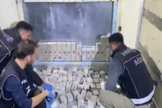 Ağrı'da 69 kilogram eroin ele geçirildi