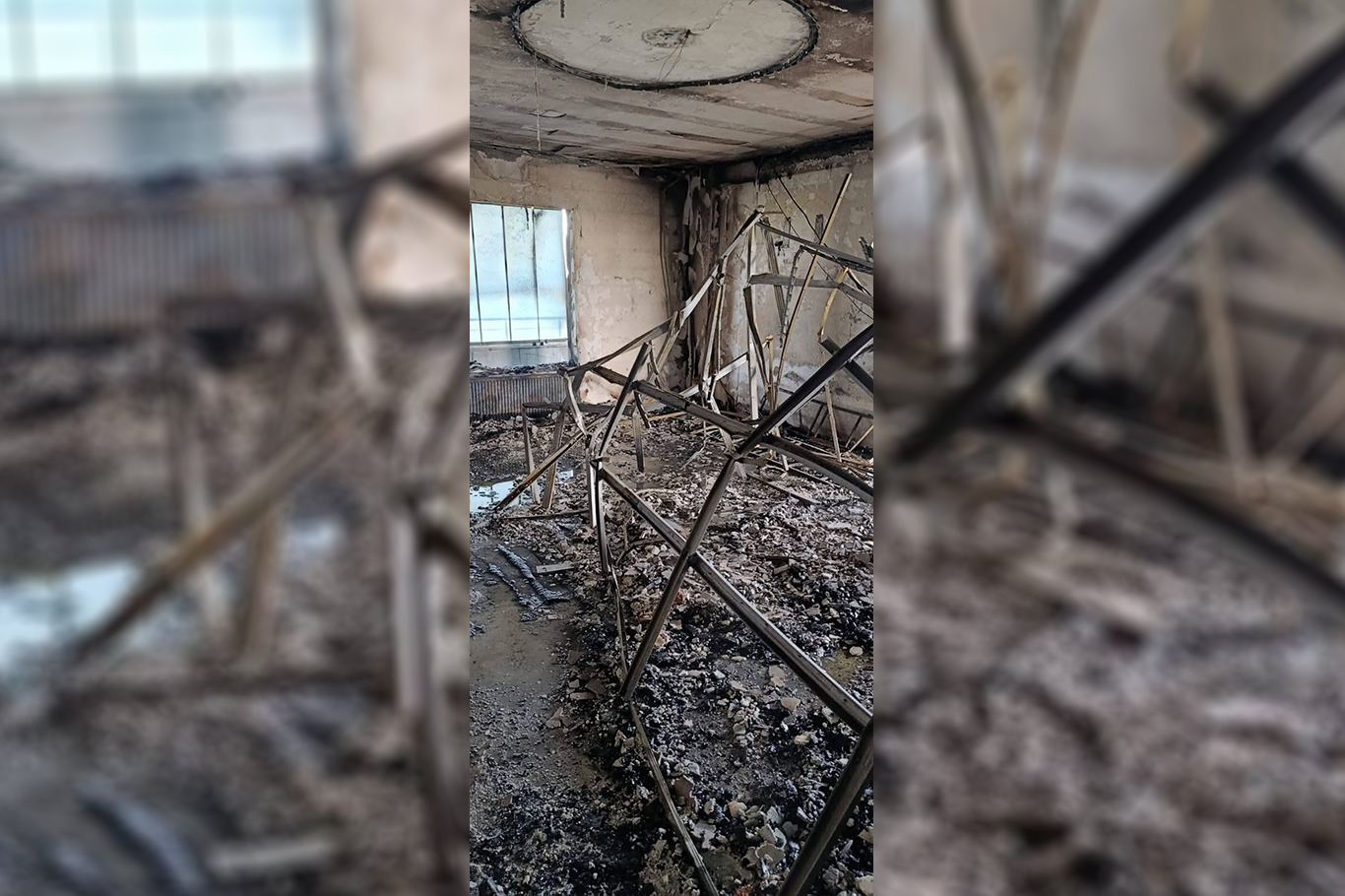 Şanlıurfa’da çıkan yangın bir evi küle çevirdi Şanlıurfa’da çıkan yangın bir evi küle çevirdi