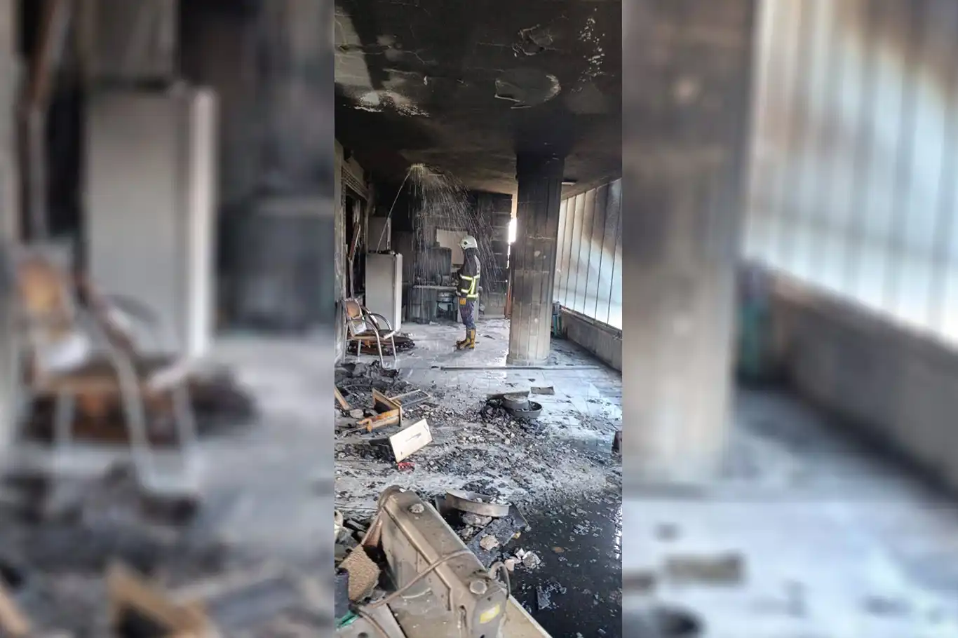 Şanlıurfa’da çıkan yangın bir evi küle çevirdi Şanlıurfa’da çıkan yangın bir evi küle çevirdi