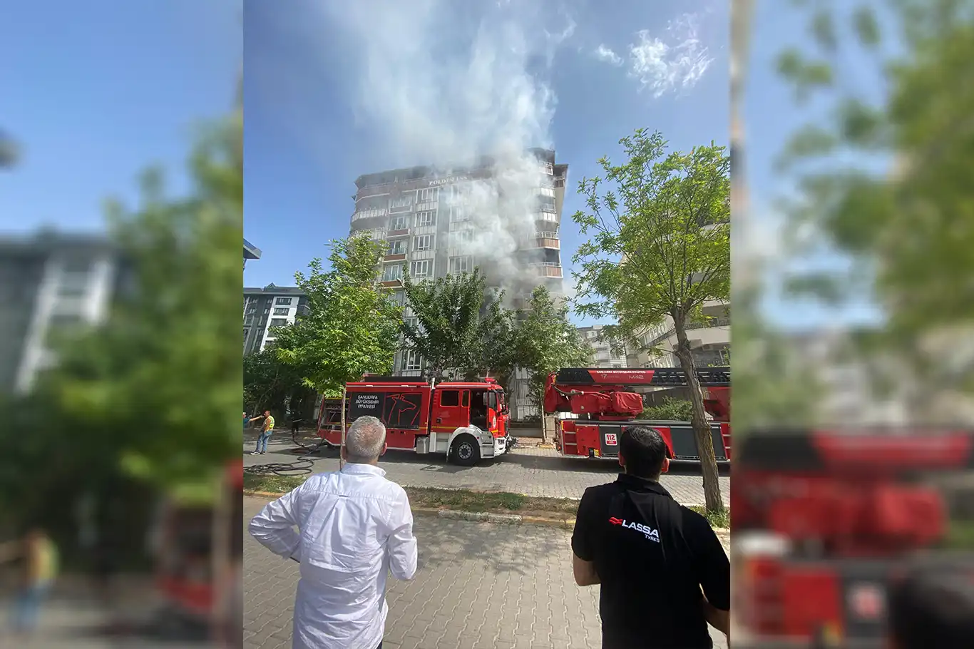 Şanlıurfa’da mesken yangını: 1 kadın yaralandı Şanlıurfa’da mesken yangını: 1 kadın yaralandı