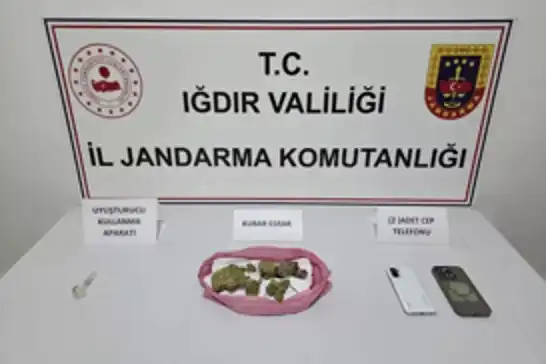 Iğdır'da uyuşturucu operasyonu: 2 gözaltı