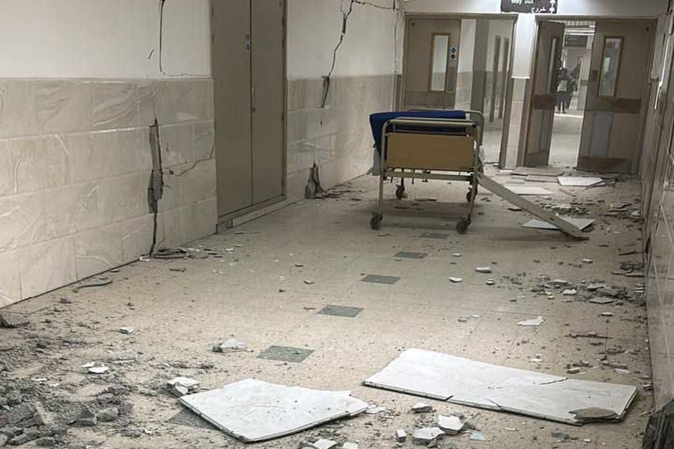 Israeli airstrikes massacre 24 near Gaza hospital, dozens trapped under rubble Israeli airstrikes massacre 24 near Gaza hospital, dozens trapped under rubble