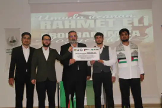 Bingöl Üniversitesi öğrencilerinden Gazze’ye 200 bin TL bağış