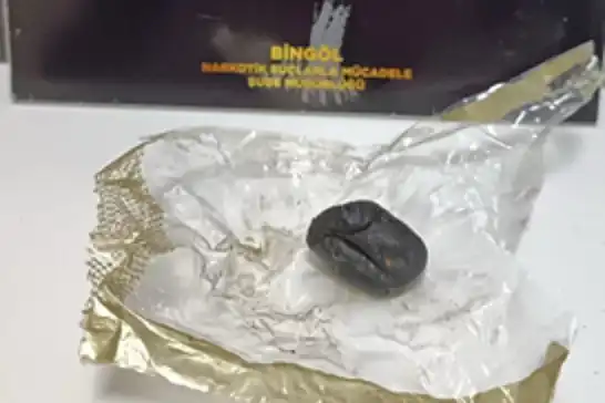 Bingöl'de reçine esrar ele geçirildi