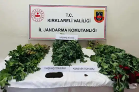 Kırklareli'nde uyuşturucu operasyonu: 8 gözaltı