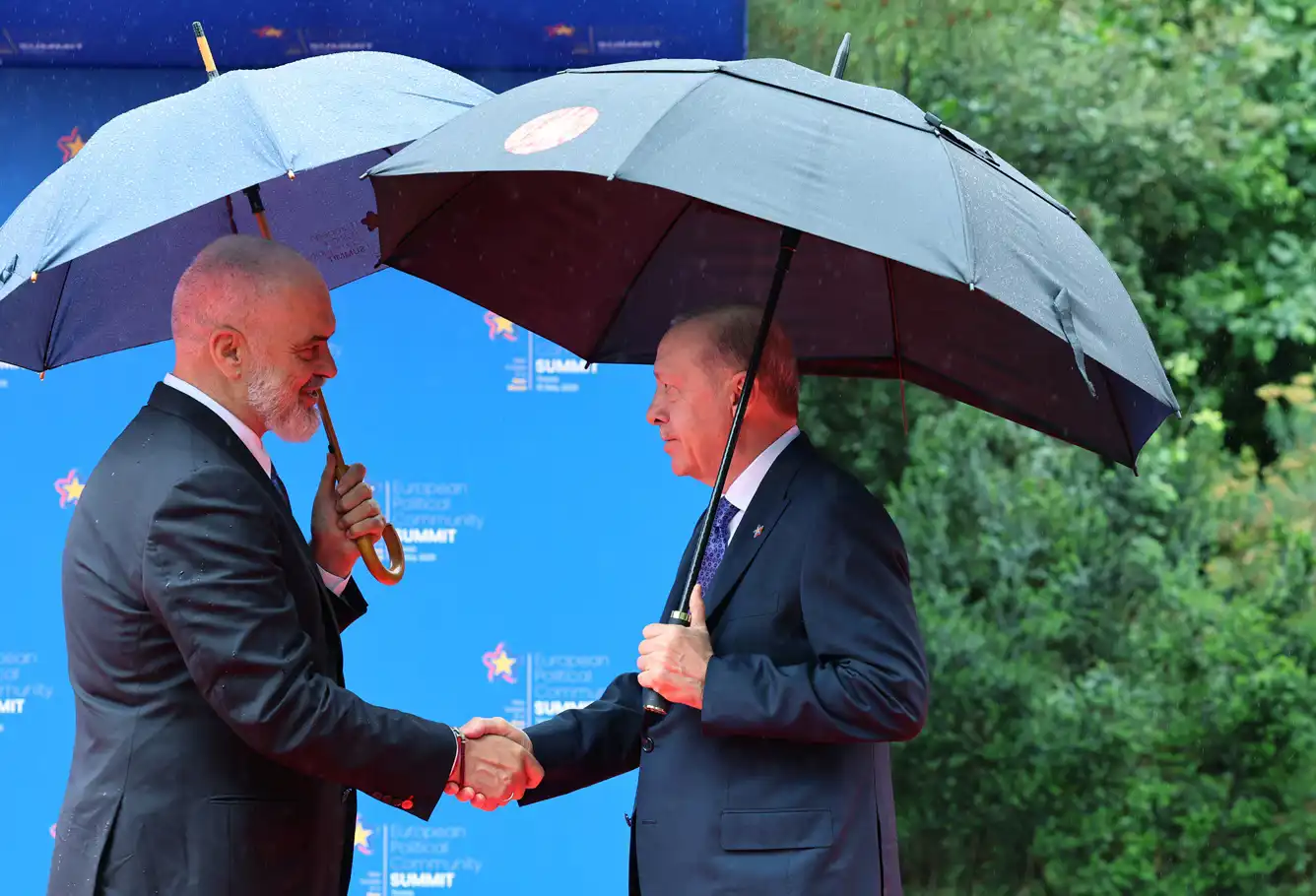 Cumhurbaşkanı Erdoğan Arnavutluk’ta Cumhurbaşkanı Erdoğan Arnavutluk’ta