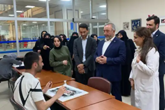HÜDA PAR 'dan engellilere ziyaret
