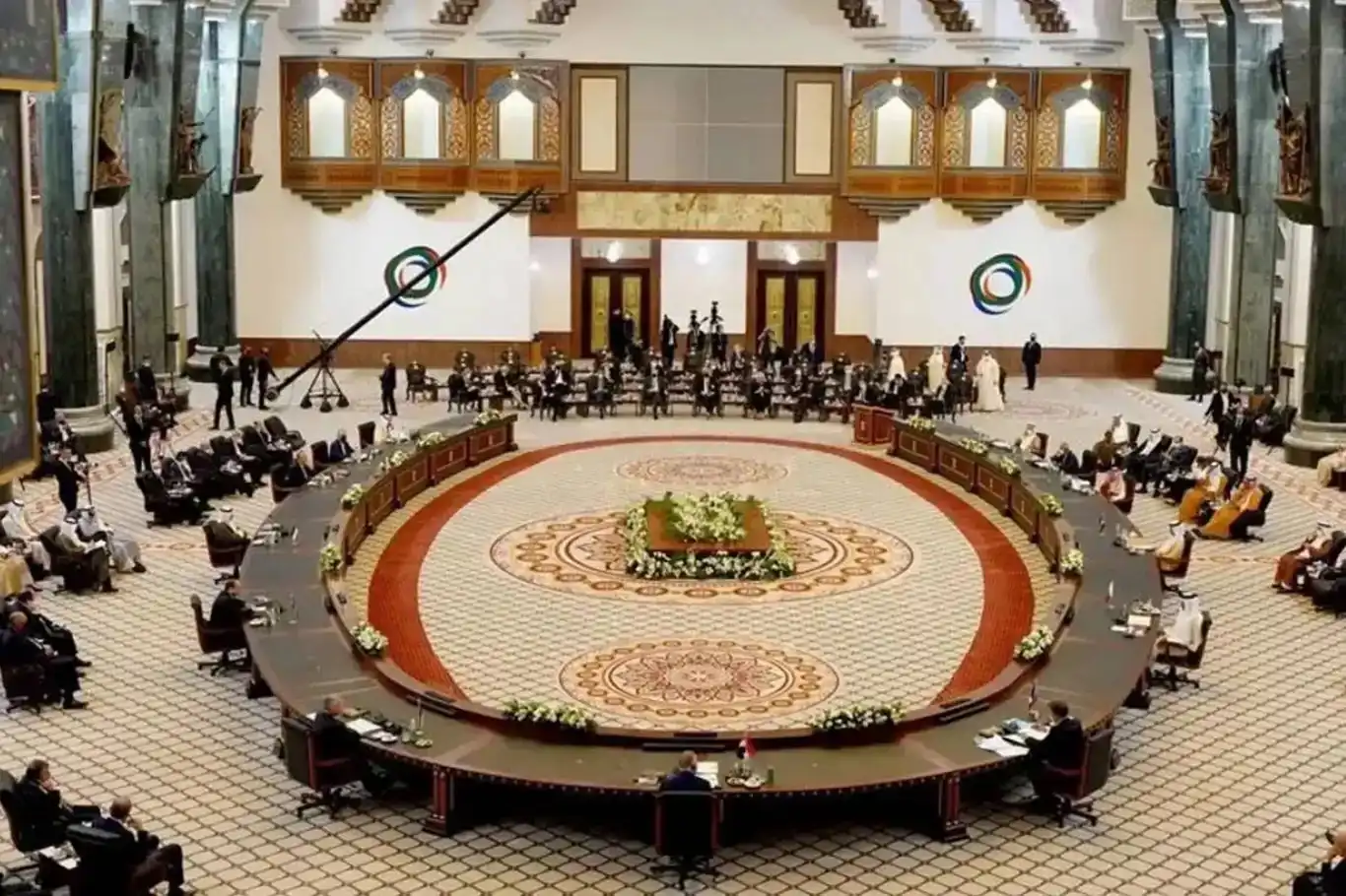 لووتکەی بەغدا دەستیپێکرد: پێدەچێت لەبارەی غەززە هەنگاوی کۆنکرێت بهاوێژرێت لووتکەی بەغدا دەستیپێکرد: پێدەچێت لەبارەی غەززە هەنگاوی کۆنکرێت بهاوێژرێت