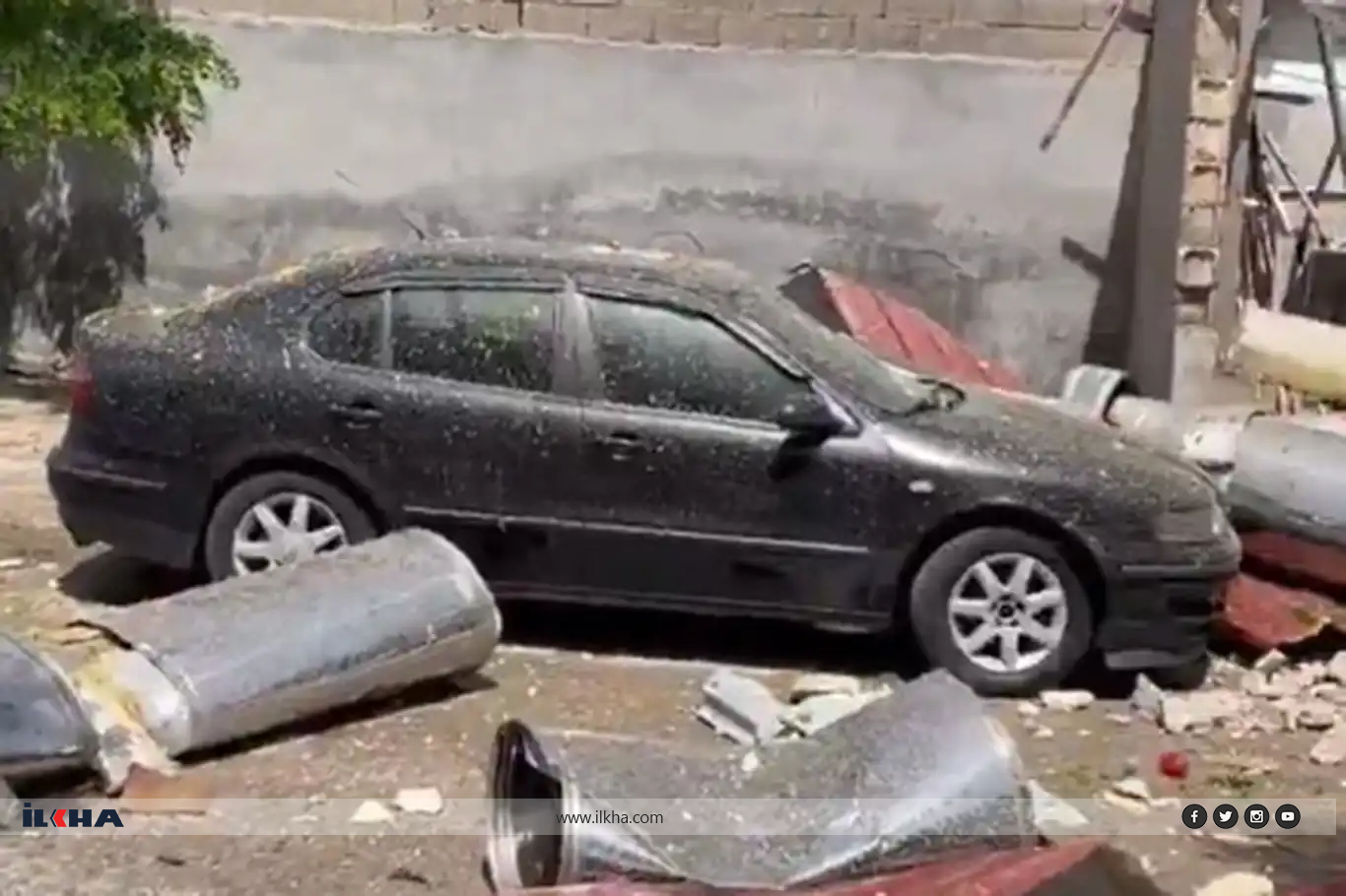 Li Entabê di dikanekî de teqîn: 5 birîndar