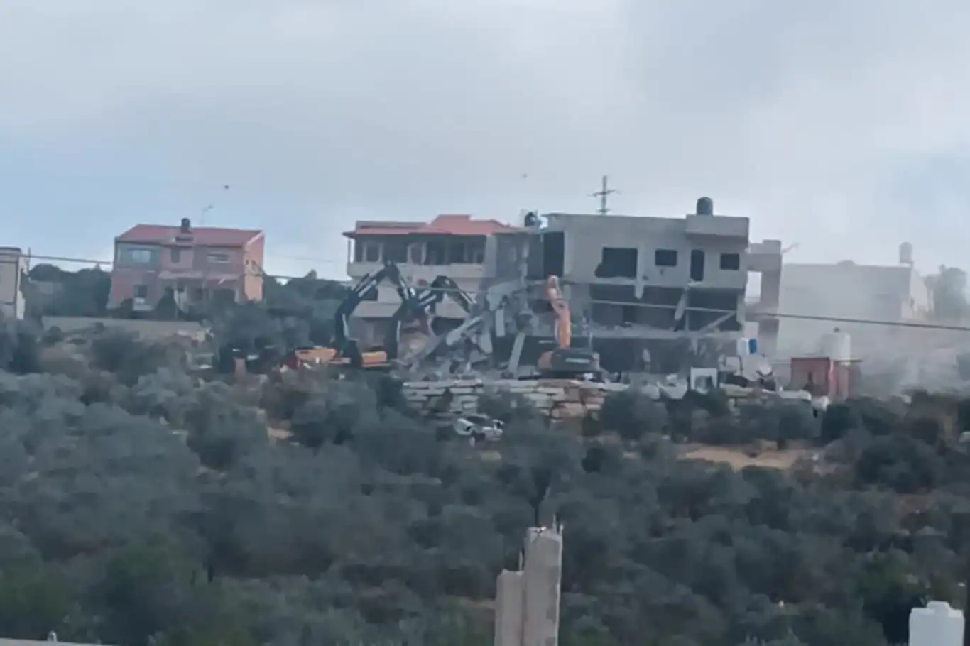 Israeli forces demolish Palestinian-owned barns in occupied East Jerusalem Israeli forces demolish Palestinian-owned barns in occupied East Jerusalem