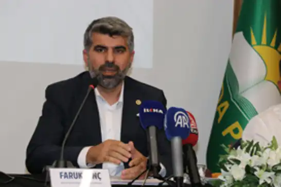 HÜDA PAR Gençlik Politikaları Başkanı Dinç: Madde bağımlılığı en az 'Terörsüz Türkiye' kadar önemlidir