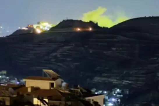 Siyonist rejim Şam'da başkanlık sarayı yakınına hava saldırısı düzenledi