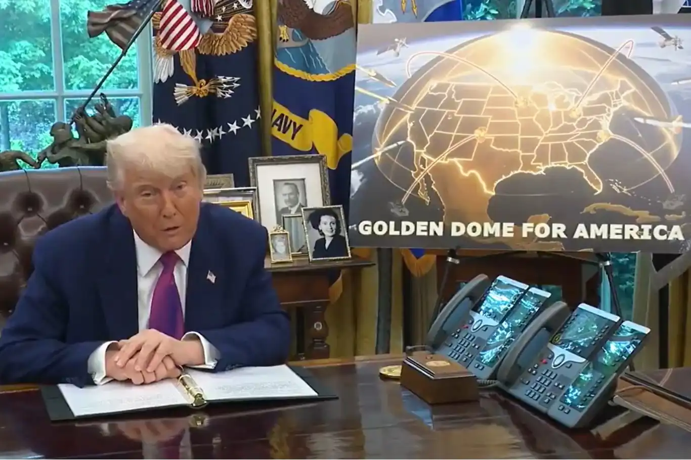 Trump unveils $175 billion 'Golden Dome' missile defense system Trump unveils $175 billion 'Golden Dome' missile defense system