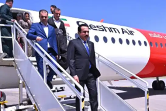 شاندی حکوومەتی هەرێمی کوردستان گەشتە تاران