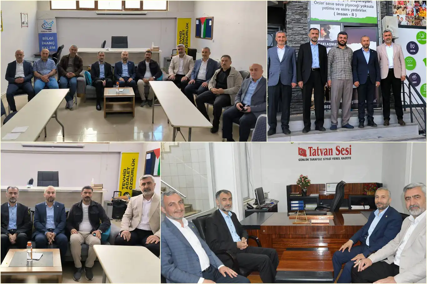HÜDA PAR heyeti Bitlis'te temaslarda bulundu HÜDA PAR heyeti Bitlis'te temaslarda bulundu