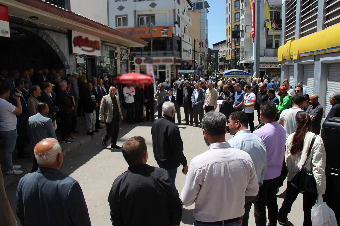 Ağrı'dan Gazze için çağrı: Siyonist işgale karşı topyekûn direniş farzdır Ağrı'dan Gazze için çağrı: Siyonist işgale karşı topyekûn direniş farzdır