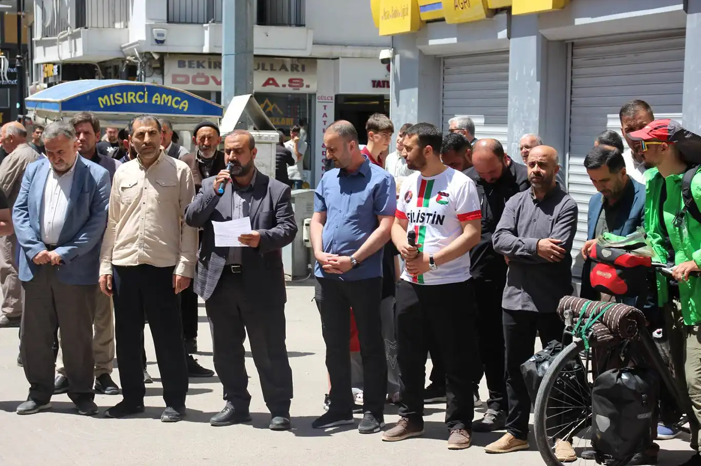 Ağrı'dan Gazze için çağrı: Siyonist işgale karşı topyekûn direniş farzdır