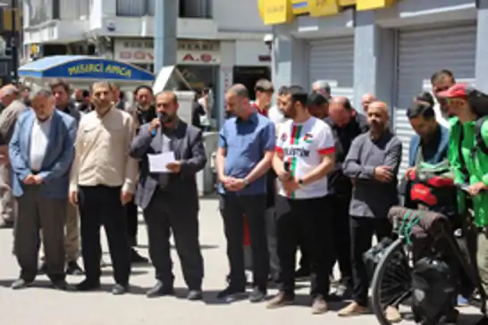 Ağrı'dan Gazze için çağrı: Siyonist işgale karşı topyekûn direniş farzdır