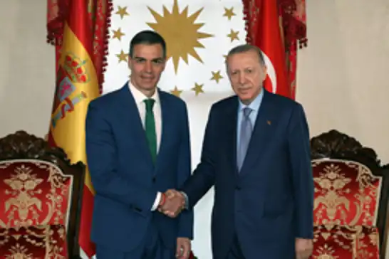 Cumhurbaşkanı Erdoğan, İspanya Başbakanı Sanchez ile görüştü