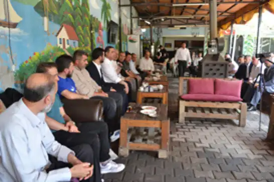 HÜDA PAR Milletvekili Serkan Ramanlı Bursa'da esnafı dinledi, vatandaşla buluştu