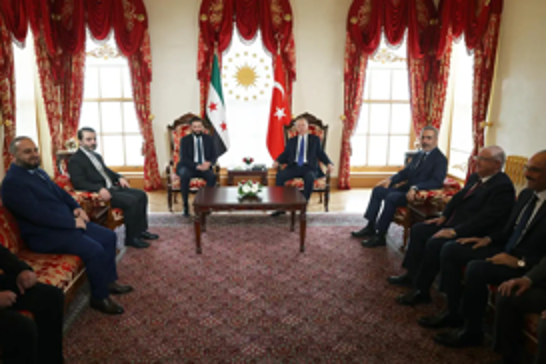 Erdoğan, Al-Sharaa meet in Istanbul for key diplomatic talks