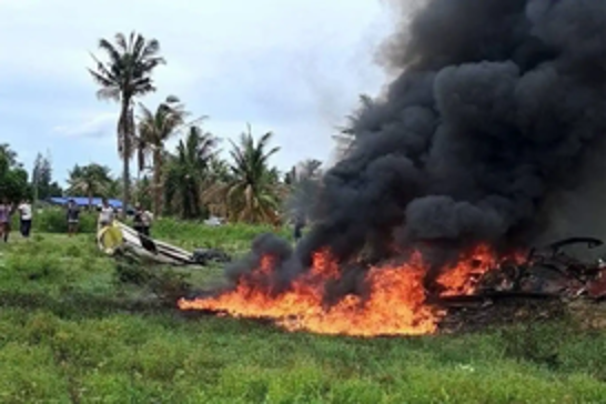 Three killed in police helicopter crash in southern Thailand