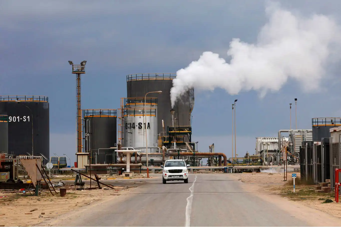 Libya'da petrol sızıntısı Libya'da petrol sızıntısı