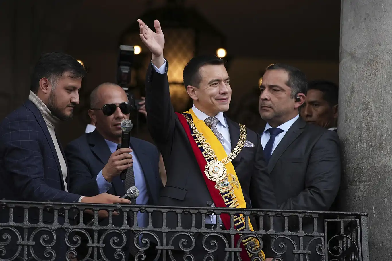 Ekvador Devlet Başkanı Noboa göreve başladı Ekvador Devlet Başkanı Noboa göreve başladı