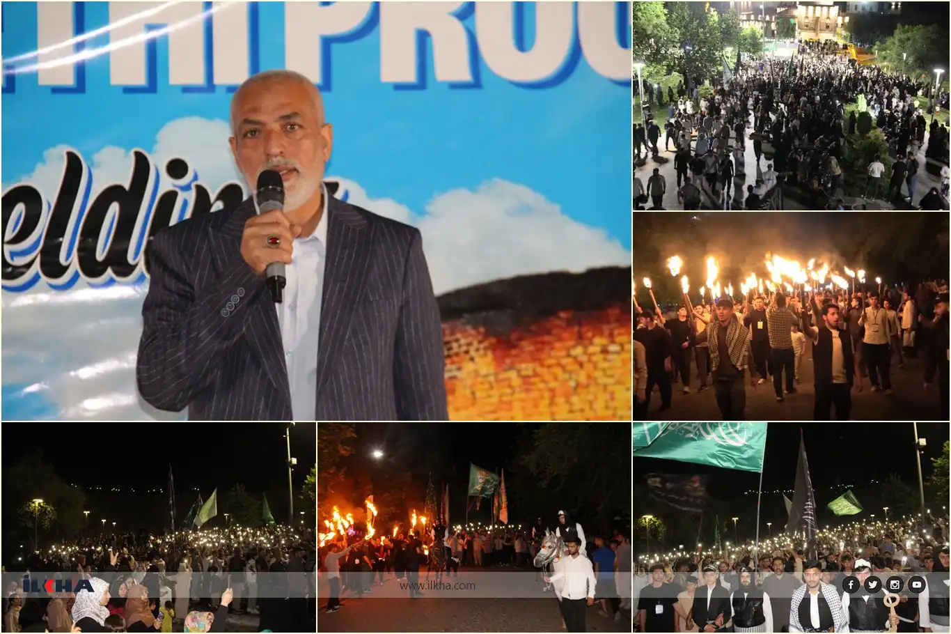 Thousands gather in Diyarbakır to commemorate 1386th anniversary of Islamic conquest Thousands gather in Diyarbakır to commemorate 1386th anniversary of Islamic conquest