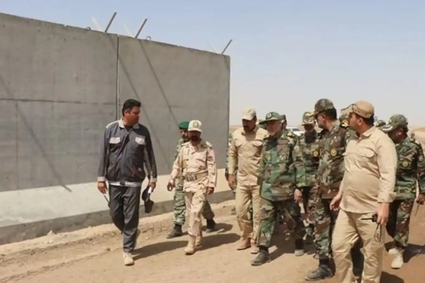 Iran completes 100 kilometers of border wall with Afghanistan