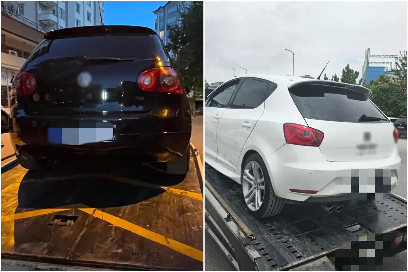 Abart egzoz kullanan sürücülerin araçları trafikten men edildi Abart egzoz kullanan sürücülerin araçları trafikten men edildi