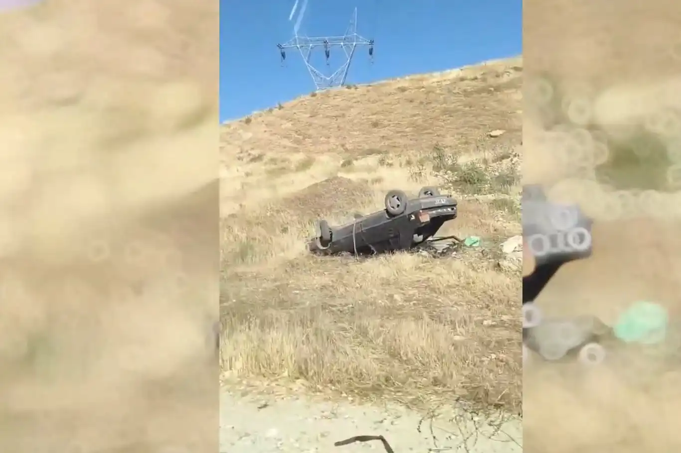 Şanlıurfa'da otomobil takla attı: 3 kişi yaralandı Şanlıurfa'da otomobil takla attı: 3 kişi yaralandı