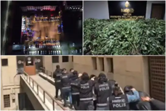 Bursa'da uyuşturucu operasyonu: 34 tutuklama