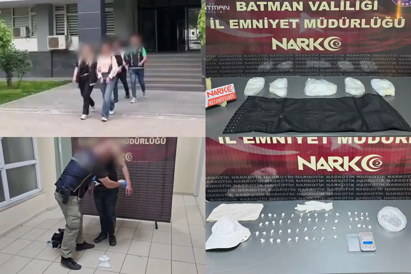 Batman'da uyuşturucu operasyonu