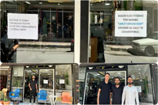 Hataylı kuaförler günlük gelirlerini Gazze'ye bağışlıyor