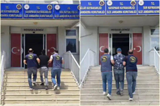 Diyarbakır'da farklı suçlardan aranan 3 şahıs yakalandı