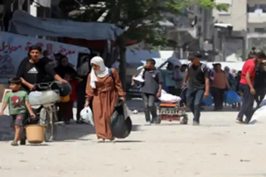 Siyonist rejimin "İnsani Bölge" oyunu: Cebaliya'dan 250 bin Filistinli zorla tahliye edildi