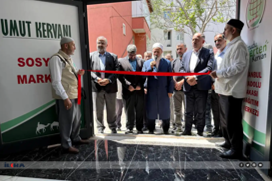 Karwana Hêvîyê li Stenbolê marketa civakê vekir
