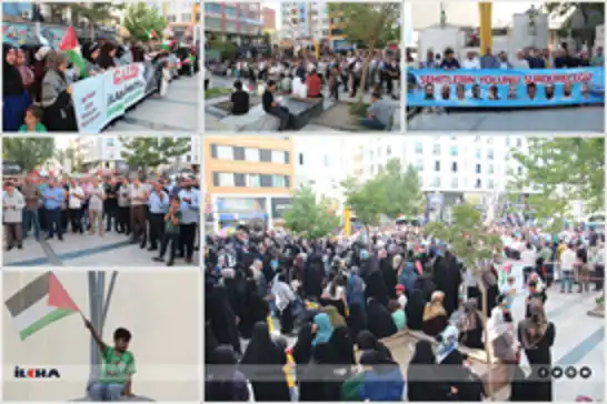 Civil society in Batman demands urgent global action over Gaza atrocities