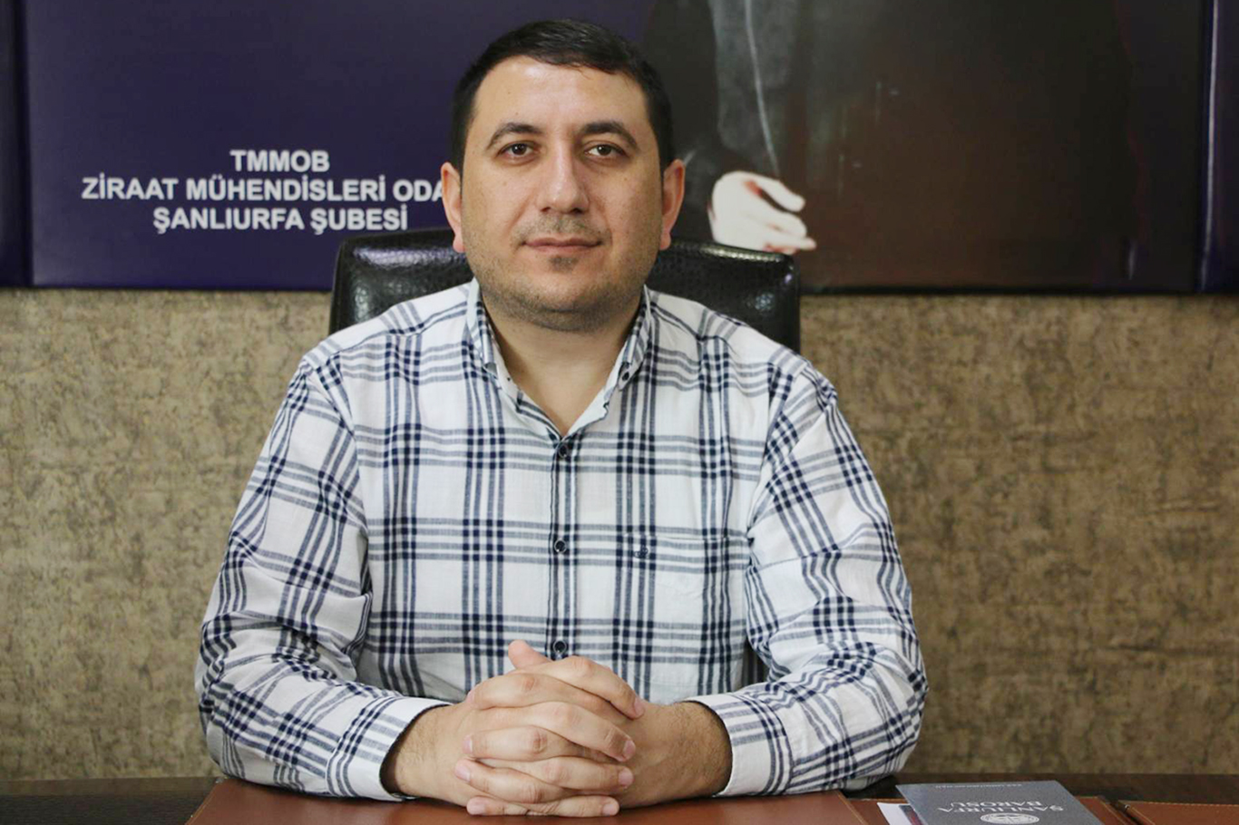 Ziraat Mühendisleri Odası Şanlıurfa Şube Başkanı Mehmet Süzen