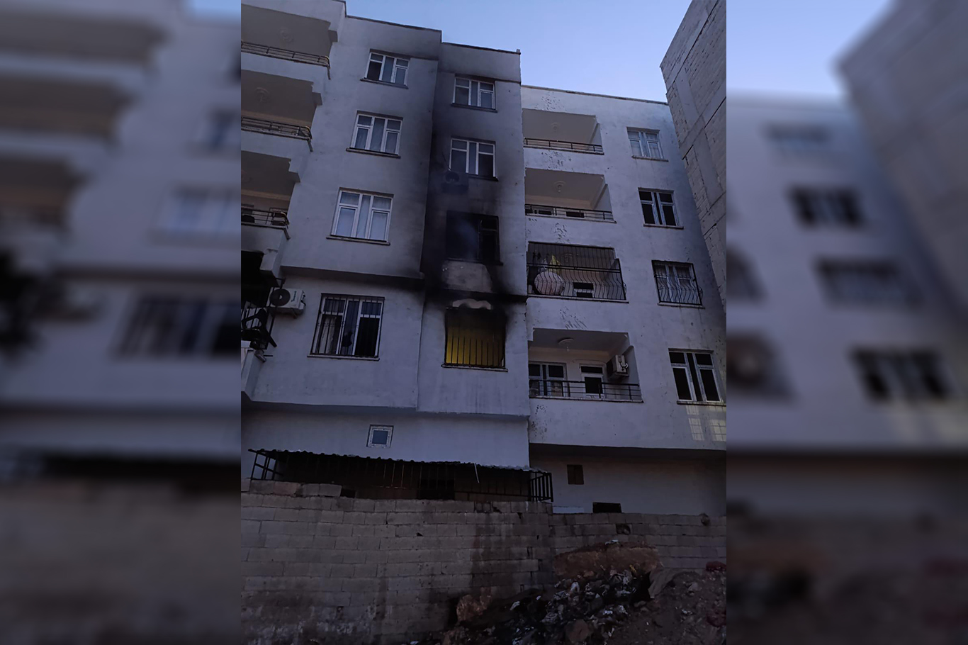 Şanlıurfa’da mesken yangını korkuttu Şanlıurfa’da mesken yangını korkuttu