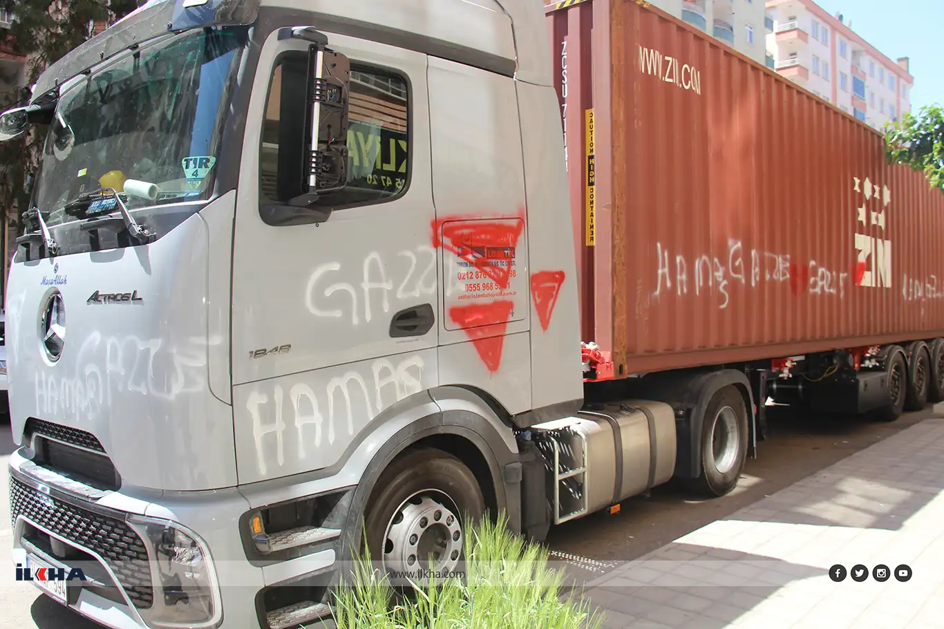 Wesayîta fîrmaya alîgirê sîyonîstan li Dîyarbekirê hat protestokirin