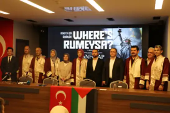 Amerika'da tutuklanan Rümeysa Öztürk için Ankara'da "Özgürlük" çağrısı