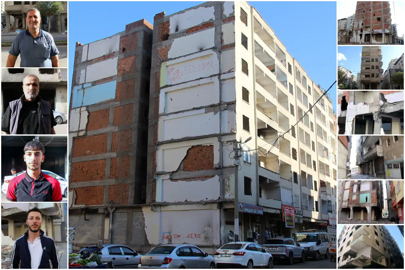 Diyarbakırlılar: Yıkın artık bu binaları, korkuyoruz! Diyarbakırlılar: Yıkın artık bu binaları, korkuyoruz!