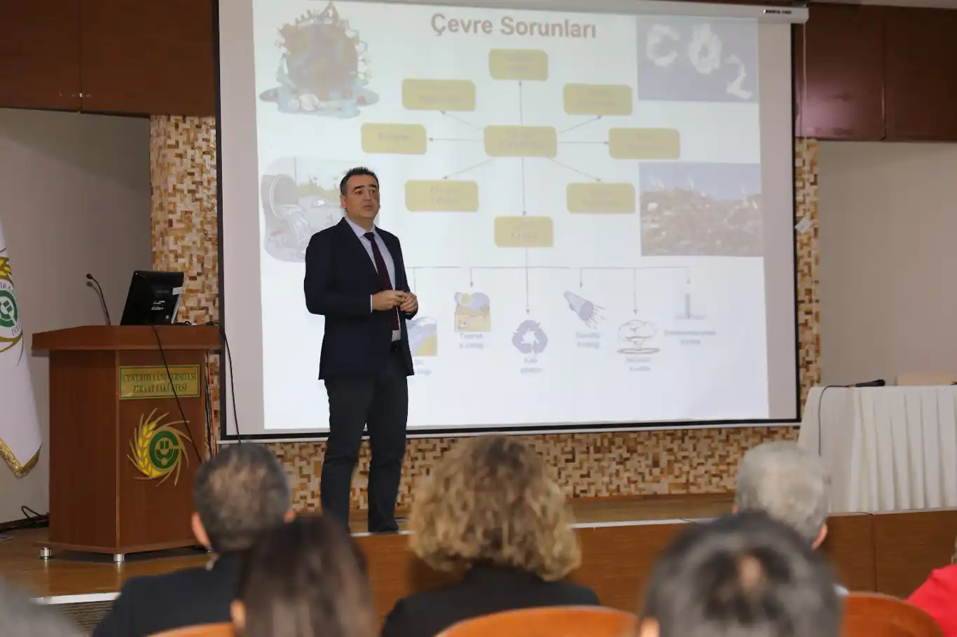 ÇÜ'de sürdürülebilir teknolojilerin anahtarı nanomalzemeler anlatıldı ÇÜ'de sürdürülebilir teknolojilerin anahtarı nanomalzemeler anlatıldı