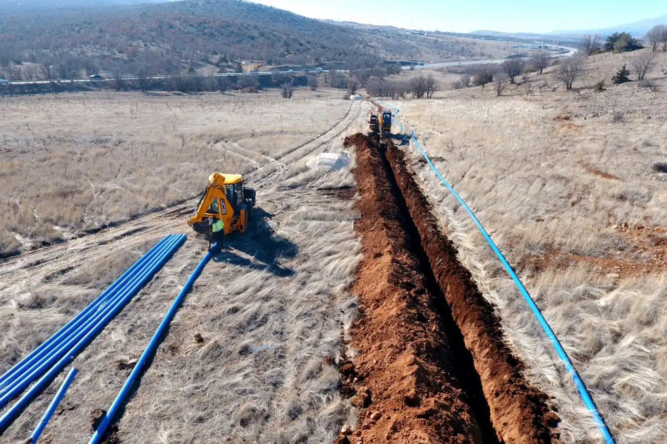 MASKİ’den Doğanşehir’e 8 bin 100 metrelik altyapı yatırımı