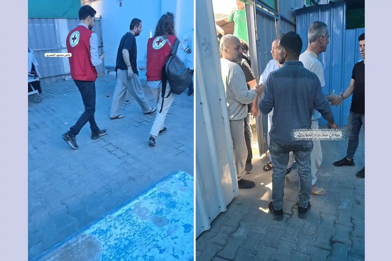 İşgalciler Gazze'den 11 esiri serbest bıraktı İşgalciler Gazze'den 11 esiri serbest bıraktı