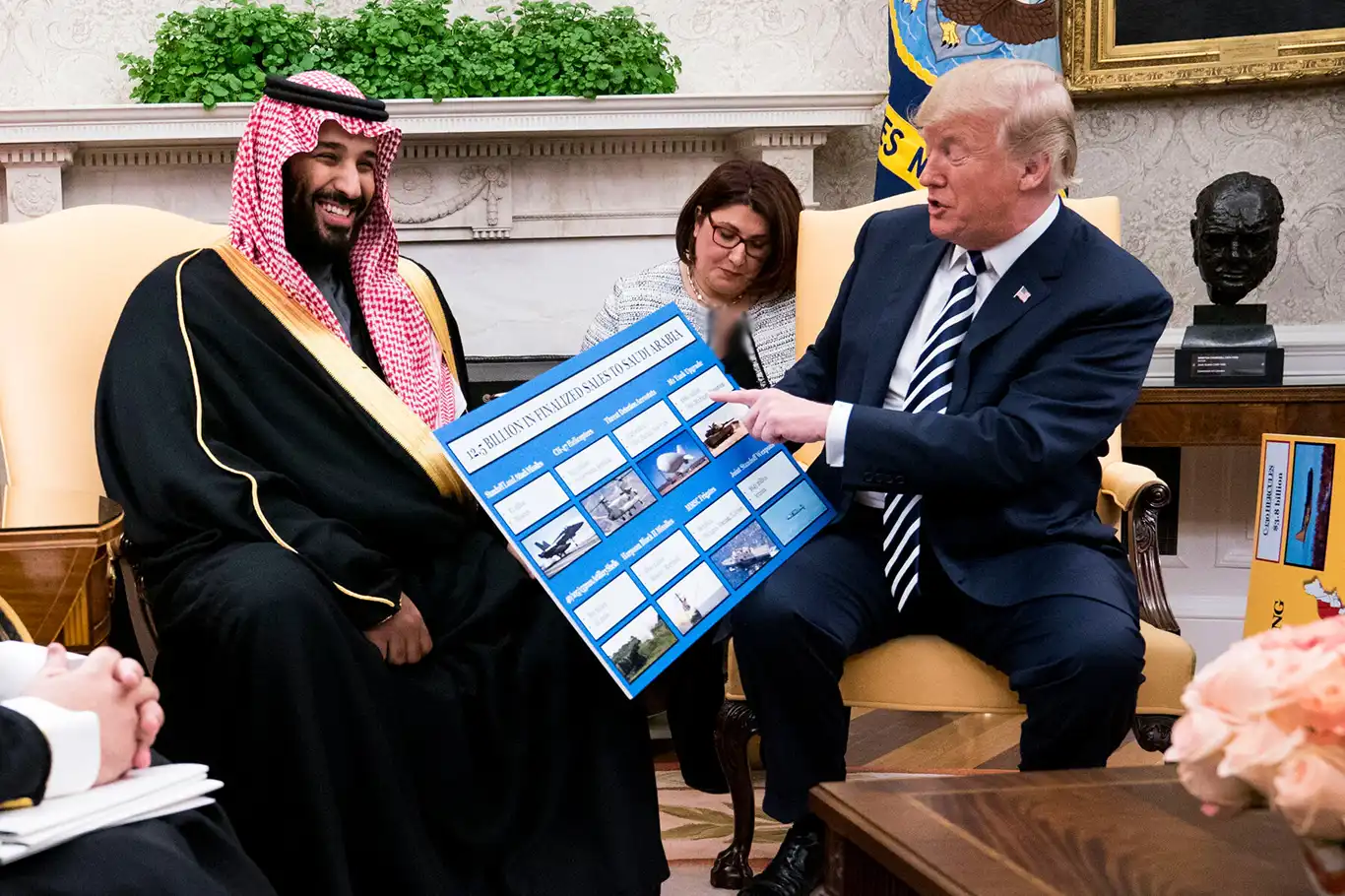 Trump'tan Suudi Arabistan'a "nükleer" onayı: Tel Aviv'le normalleşme şartı yok Trump'tan Suudi Arabistan'a "nükleer" onayı: Tel Aviv'le normalleşme şartı yok