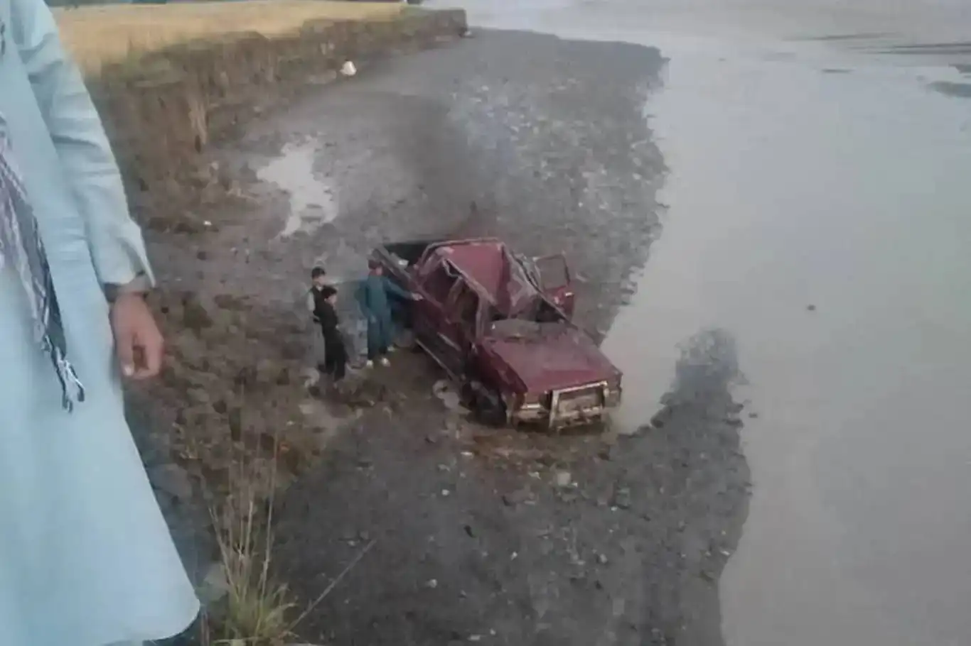 لە ئەفغانستان لافاو هەڵسا لە ئەفغانستان لافاو هەڵسا