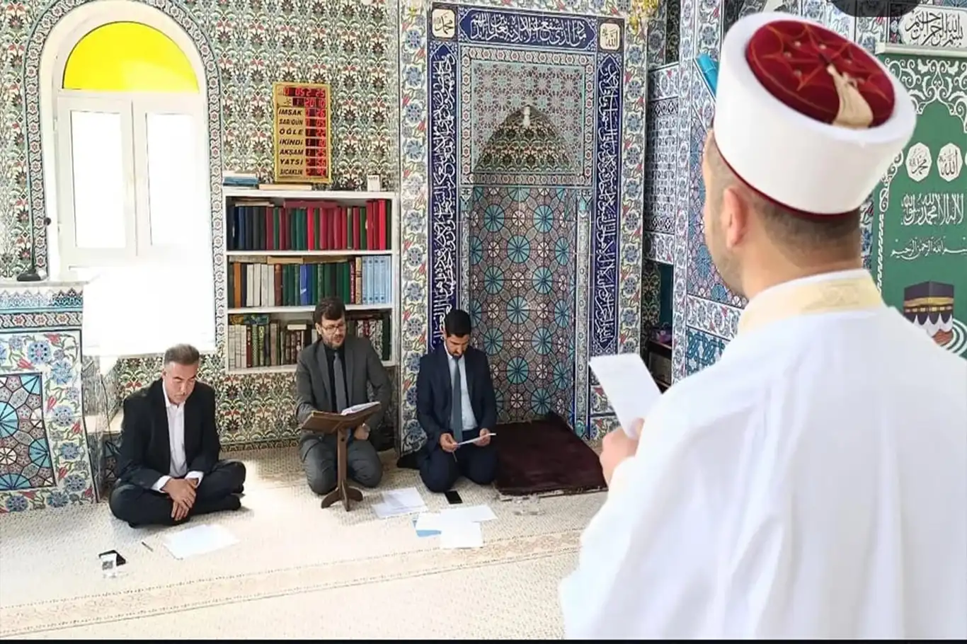 Bingöl'de etkili hutbe sunumu yarışması düzenlendi Bingöl'de etkili hutbe sunumu yarışması düzenlendi